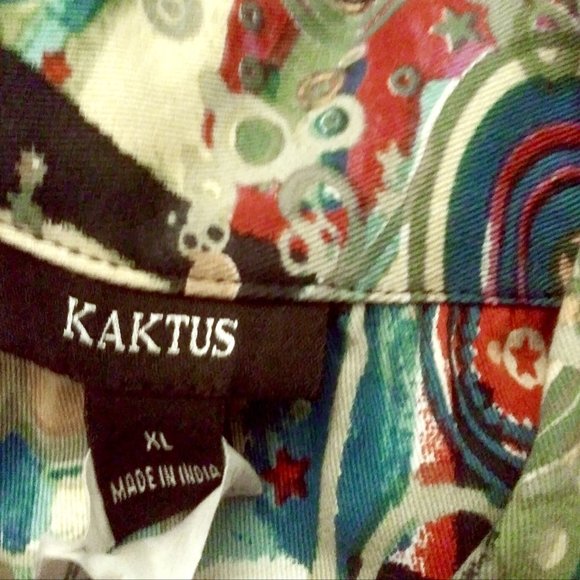 Kaktus Size XL Woman's Top Jacket, Plus Size Woman, Vintage XL Oversize Jacket - Picture 11 of 16